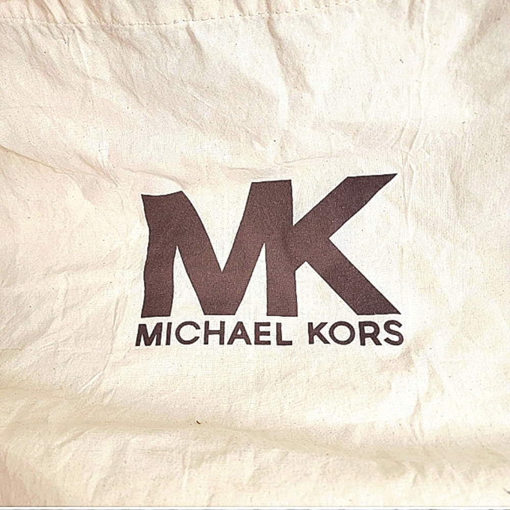Michael Kors Monogram Drawstring Cloth Dustbag Ex… - image 1